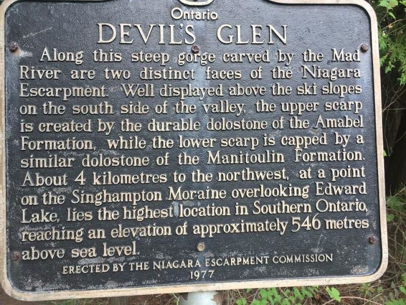 Devils Glen Provincial Hike Bruce&nbsp;Trail